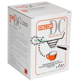   Ascor DC univerzális kávéfőző vízkőoldó tisztító por 