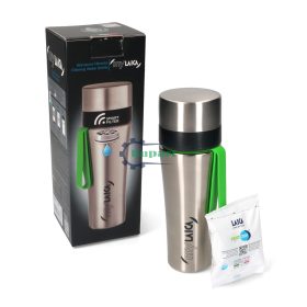 Laica rozsdamentes zöld vízszűrő kulacs 0,55l BR60A06